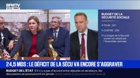 Le budget n'est pas un "bon budget" mais "c'est une voie de passage vers une situation peut-être un peu plus stable", estime Marc Ferracci