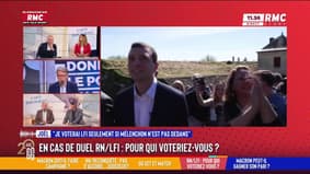 Duel RN-LFI : "Je n'apporterais pas une pierre à l'édifice pour le RN !"