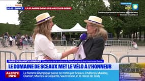La flamme olympique dans les Hauts-de-Seine, un moment "très émouvant" pour Élise de Blanzy-Longuet