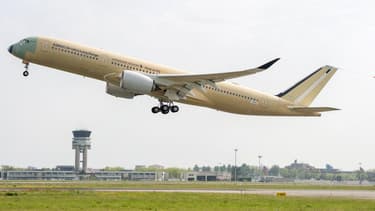 L'A350-900 ULR a effectué son premier vol d'essai ce lundi.