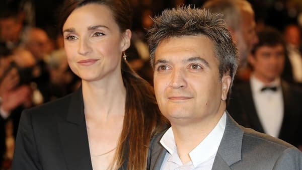 Le producteur Thomas Langmann et son épouse la journaliste Céline Bosquet le 19 mai 2016 au festival de Cannes. 