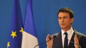 Le Premier ministre Manuel Valls le 29 juin 2015 à Metz
