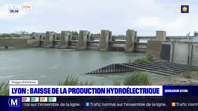 Rhône: la production hydroélectrique en baisse à cause de la sécheresse