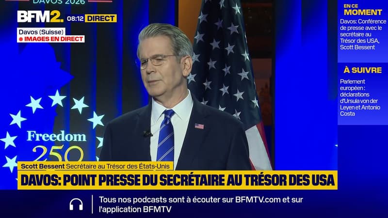 "Je pense qu'ils vont être convaincus", Scott Bessent s'adresse aux pays européens opposés à l'annexion du Groenland