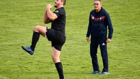 Louis Picamoles et Guy Novès