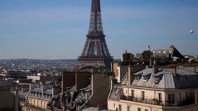 Photo de la Tour Eiffel le 7 mai 2020