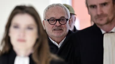 L'ancien sénateur Joël Guerriau, soupçonné d'avoir drogué la députée Sandrine Josso afin de la violer en novembre 2023, à son procès le 26 janvier 2026 au tribunal correctionnel de Paris..