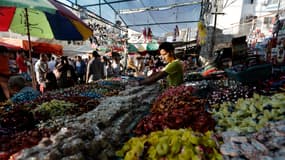 Sur un marché de Gaza, en juillet 2015. (photo d'illustration)