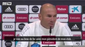 Real : Zidane défendra ses joueurs "jusqu'à la mort"