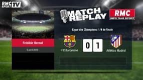 Barcelone-Atlético (2-1): le Goal Replay avec le son RMC Sport