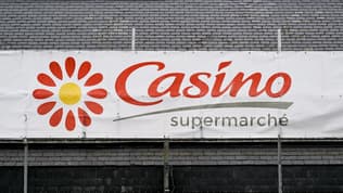 L'enseigne d'un supermarché Casino (photo d'illustration).