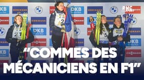 Biathlon : "Comme les mécaniciens en F1", dans les coulisses de la cellule glisse des Bleu(e)s