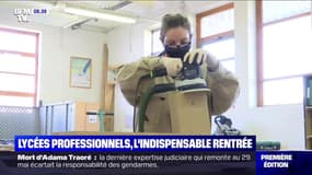 Les élèves de lycées professionnels retrouvent le chemin des cours