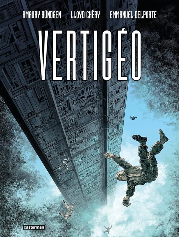 The cover of “Vertigéo”'Amaury Bündgen and Lloyd Chéry