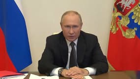 Vladimir Poutine le 18 octobre 2022 à Moscou 