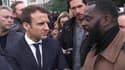 Macron à Sarcelles: "Il propose des solutions ce qui prouve qu'il pense à nous"