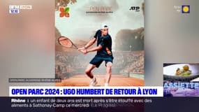 Open Parc 2024: Ugo Humbert sera présent au tournoi