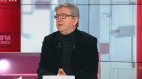 Jean-Luc Mélenchon, candidat à l'élection présidentielle, le 13 décembre 2020