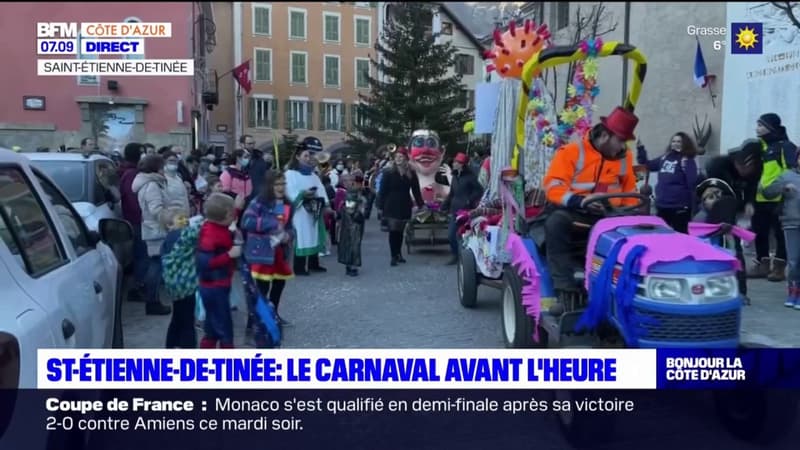 Saint-Étienne-de-Tinée: le carnaval avant l'heure