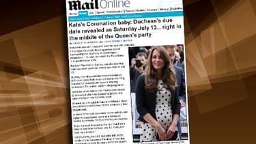 Les Britanniques ont les yeux rivés sur le ventre de Kate Middleton qui s'arrrondit au fil des mois.