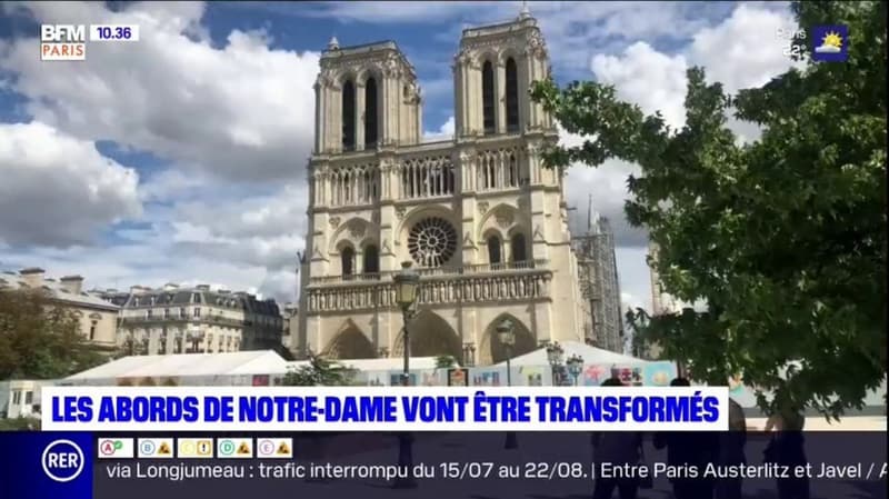 Les abords de Notre-Dame vont être transformés