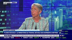 Elisabeth Borne, ministre du Travail, de l’Emploi et de l’Insertion, était l'invitée de la matinale de BFM Business 