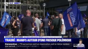 Affaire Traoré: environ 200 policiers rassemblés au pied de la préfecture de Seine-Saint-Denis