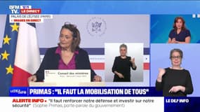Sophie Primas (porte-parole du gouvernement): "La France est prête à intensifier son soutien à l'Ukraine"