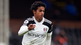 Fabio Carvalho avec Fulham, à Londres le 23 mai 2021