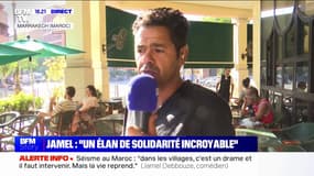 Séisme au Maroc: "J'ai confiance en ce pays", confie Jamel Debbouze