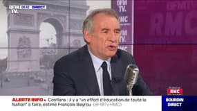 Pour François Bayrou, la mort de Samuel Paty "est un tournant pour le pays et la conscience de chacun d'entre nous"