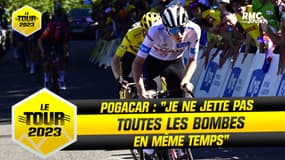 Tour de France : "Je ne jette pas toutes les bombes en même temps", Pogacar plus en contrôle cette année