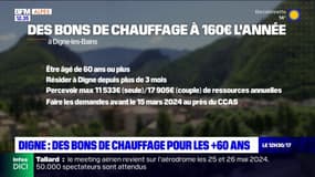 Digne-les-Bains: des bons de chauffage pour les plus de 60 ans