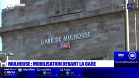 Mulhouse: mobilisation pour dénoncer le manque d'entretien aux abords de la gare