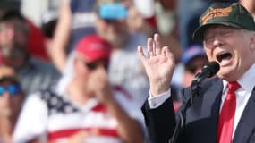 Donald Trump lors d'un meeting à Sanford, en Floride, le 25 octobre 2016