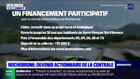 Hautes-Alpes: EDF recherche des actionnaires pour une centrale photovoltaïque à Rochebrune