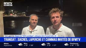 "C'était une course hyper intense": Tom Laperche et Franck Cammas sacrés sur la Transat Café l'Or
