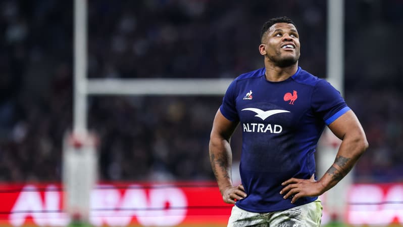 Jonathan Danty lors de France-Irlande, le 2 février 2024.