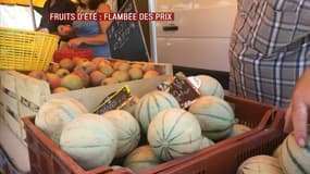 Des fruits sur un marché