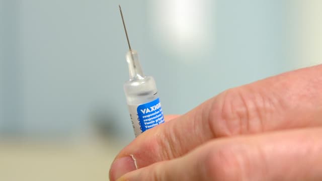 Vaccination à l'Institut Pasteur, en 2013.