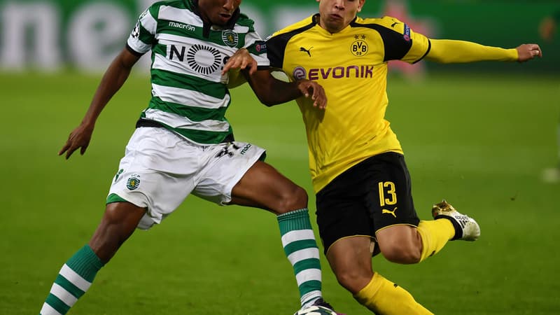 Gelson Martins et Raphaël Guerreiro