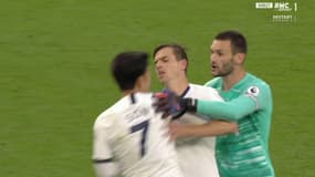 Hugo Lloris et Heung-Min Son