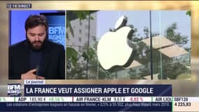 La France va "assigner Google et Apple devant le tribunal"