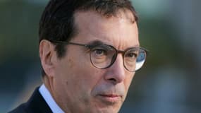 Le PDG de la SNCF Jean-Pierre Farandou à Paris le 3 mai 2024