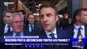 Emmanuel Macron à Cergy-Pontoise pour son premier déplacement de président réélu