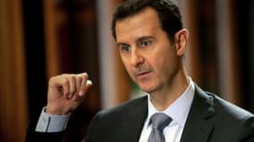 Bachar al-Assad s'exprimait pour la première fois depuis le début de l'intervention russe. 