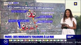 Paris : Des migrants toujours à la rue ! 
