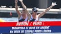 Aviron (F) / Euro : Tarantola et Bové en argent en deux de couple poids légers