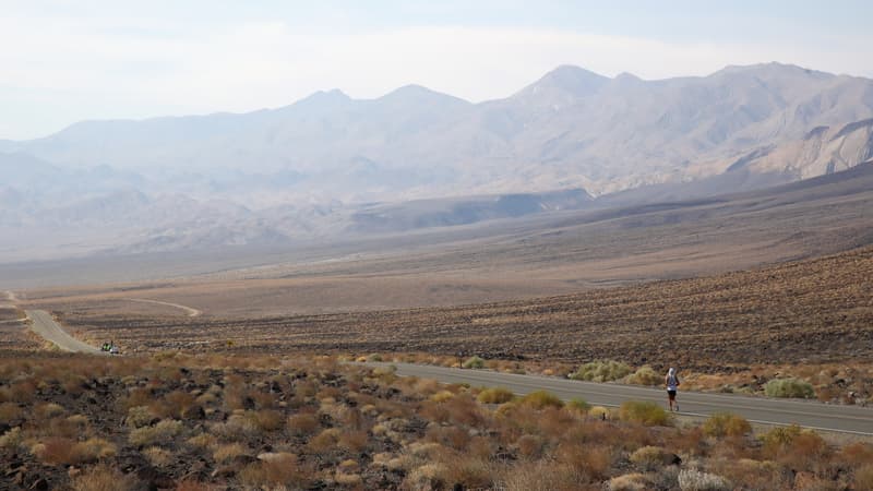 La Vallée de la Mort en Californie, l'un des endroits les plus chauds sur Terre. 