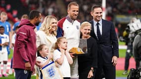 Harry Kane avant Angleterre-Finlande le 10 septembre 2024